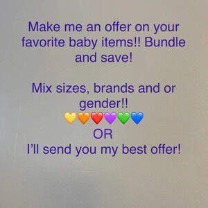 Baby bundles!! Happy‎ Shopping!!